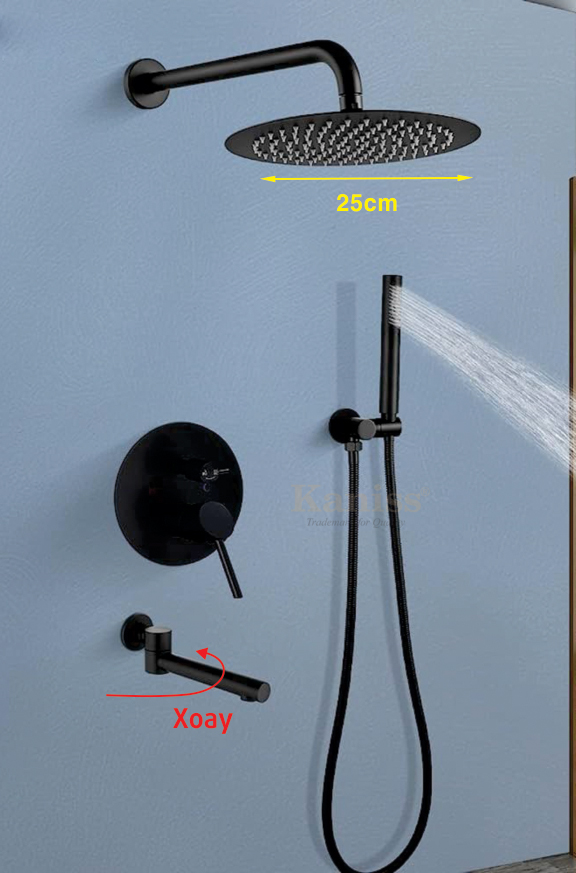 KS-3021T Sen tắm nóng lạnh âm tường
