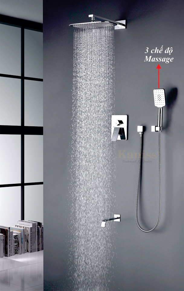 KS-2099V Sen tắm nóng lạnh âm tường