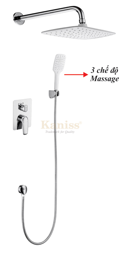 KS-2097N Sen tắm nóng lạnh âm tường 2 chế độ