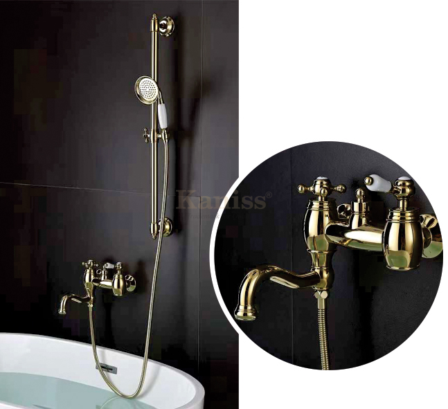 KS-9117V Sen bồn tắm nóng lạnh + thanh trượt