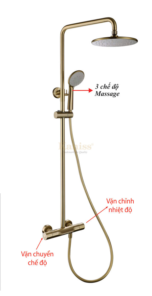 KS-9027V Sen tắm đứng nóng lạnh