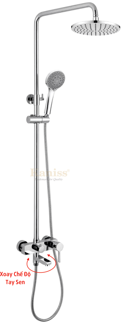 KS-2008F Sen tắm đứng nóng lạnh