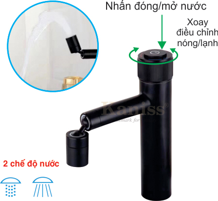 KS-2283N Vòi lavabo nóng lạnh