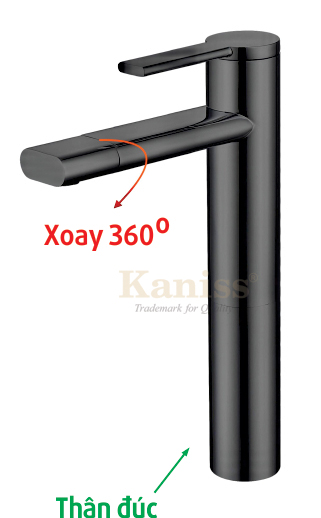 KS-6261XC Vòi lavabo nóng lạnh*lắp trên chậu nổi