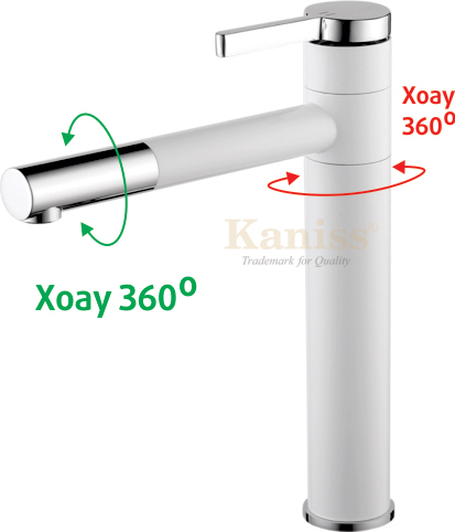 KS-4203C Vòi lavabo nóng lạnh
