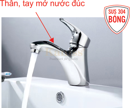 KS-5219BG Vòi lavabo nóng lạnh