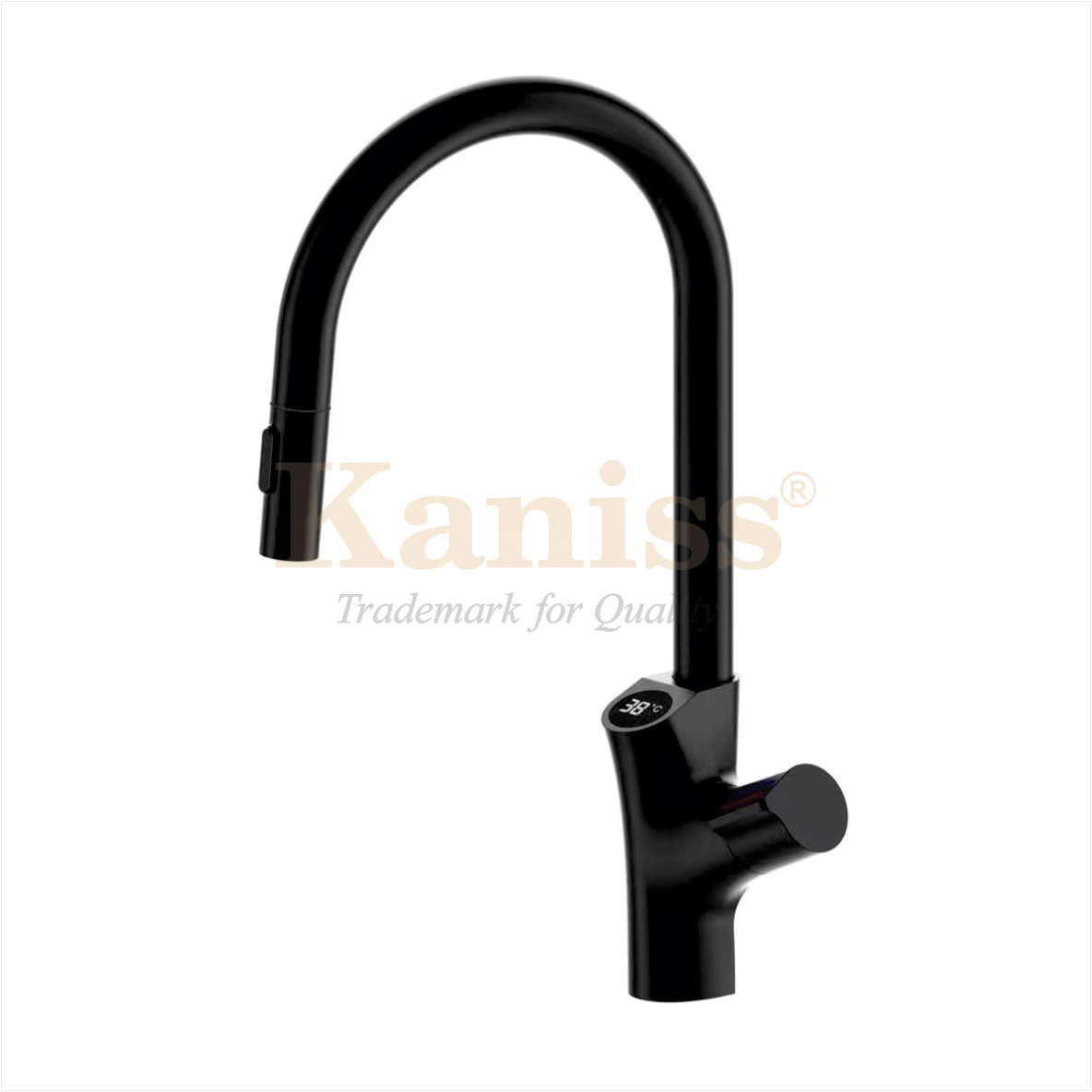 KS-6355R Vòi chén nóng lạnh rút dây