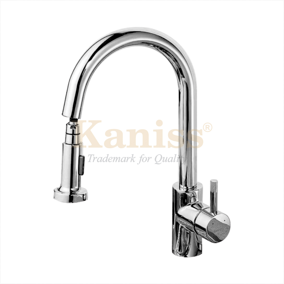 KS-2372R Vòi chén nóng lạnh rút dây