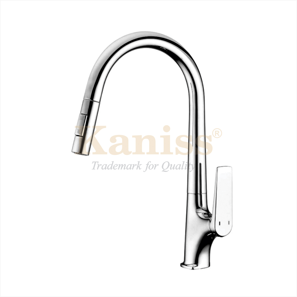 KS-2350N Vòi chén nóng lạnh dây rút