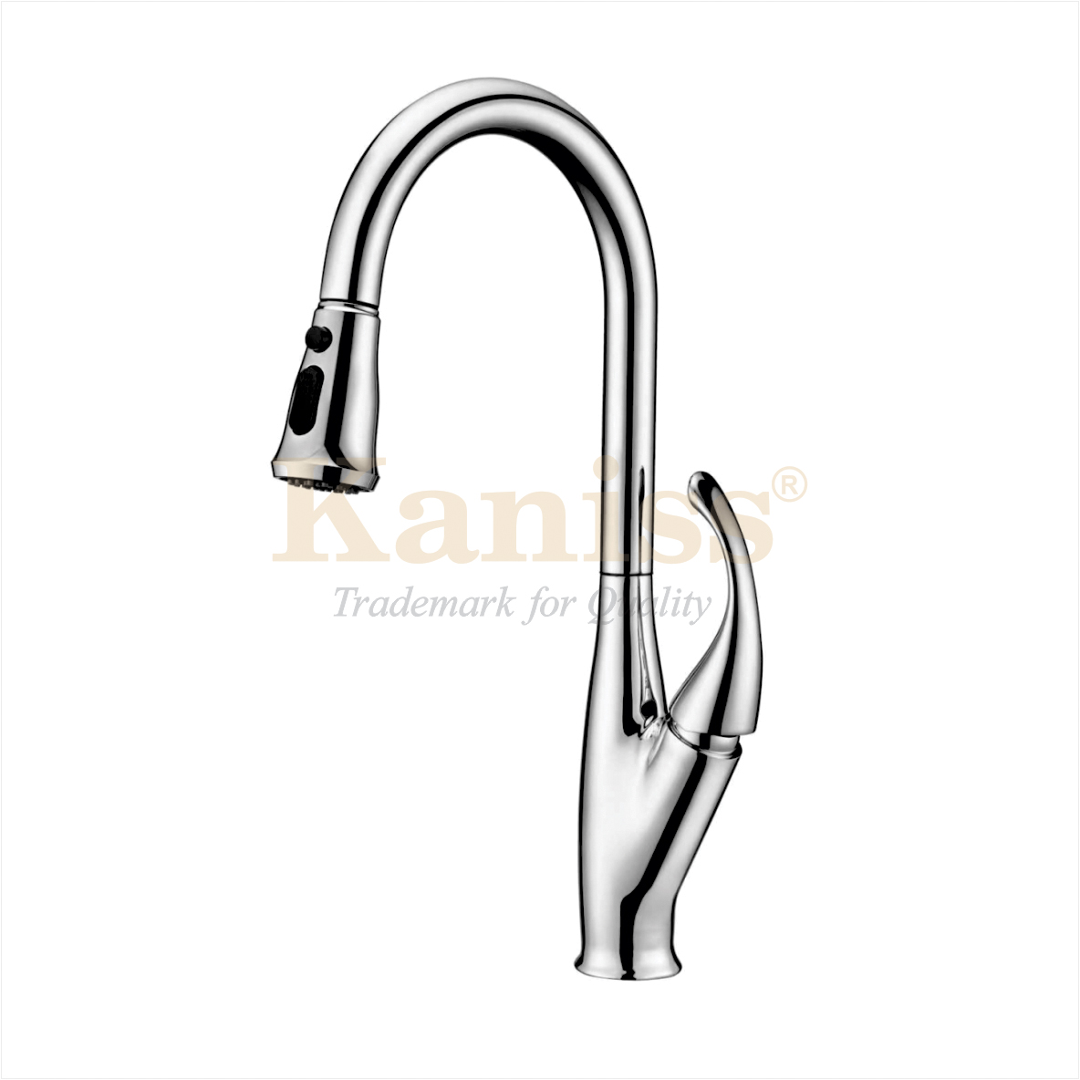 KS-2359K Vòi chén nóng lạnh dây rút