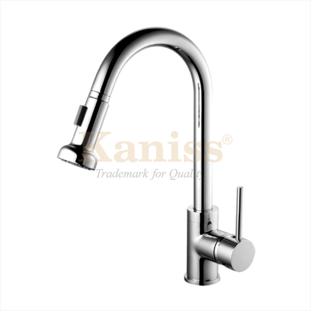 KS-2381R Vòi chén nóng lạnh dây rút
