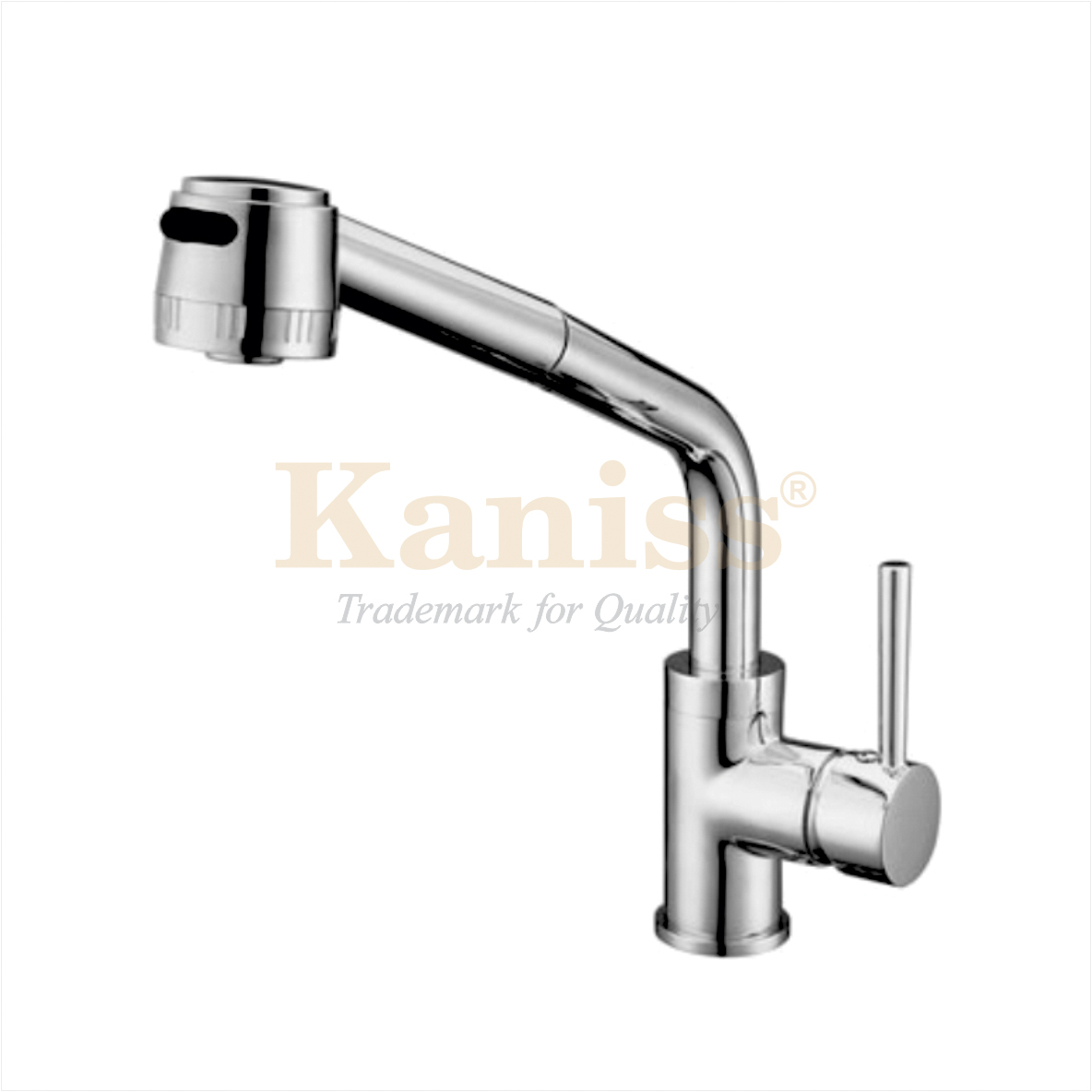KS-2355R Vòi chén nóng lạnh dây rút