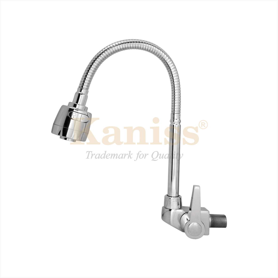 KS-2343 Vòi chén lạnh âm tường cần mềm